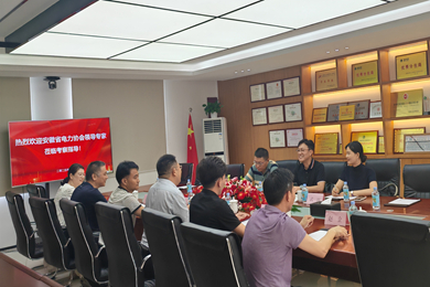 安徽省电力协会领导赴我司项目一线开展调研及送清凉慰问活动